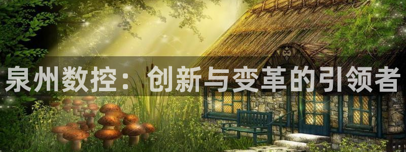 天辰娱乐官方网：泉州数控：创新与变革的引领者