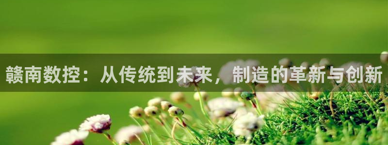 天辰娱乐官：赣南数控：从传统到未来，制造的革新与创新